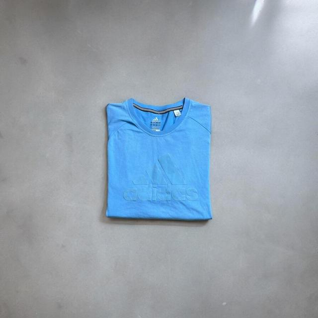 Adidas Men's T-shirt - Blue - M on Productcaster.