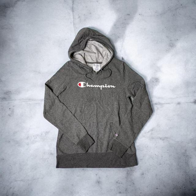 Champion Men's Hoodie - Grey - M on Productcaster.