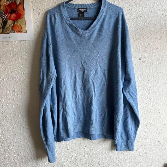 Dockers Women's Jumper - Blue - XL on Productcaster.