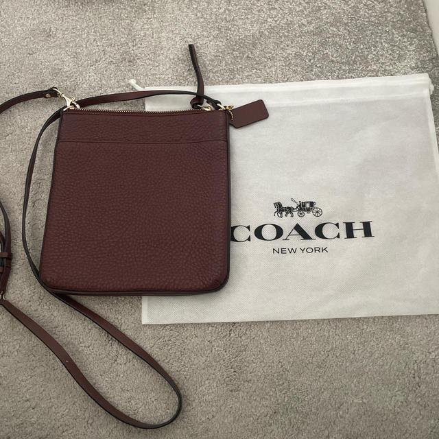 Coach Women's Crossbody bags - Burgundy on Productcaster.