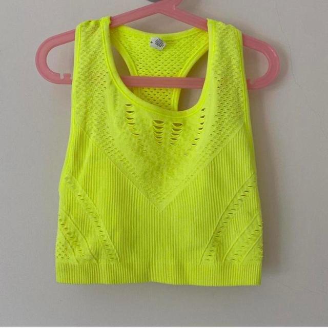 Alo Yoga Women's Crop top - Yellow - S on Productcaster.