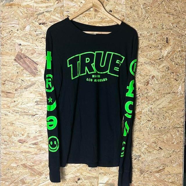 True Religion Men's T-shirt - Black - S on Productcaster.