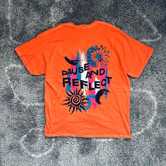 Men's T-shirt - Orange - M on Productcaster.