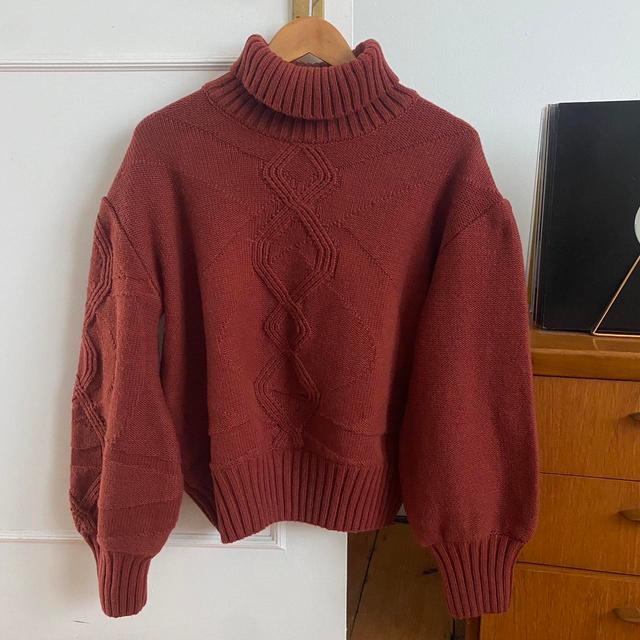 House of Sunny Women's Jumper - Burgundy - 6 on Productcaster.