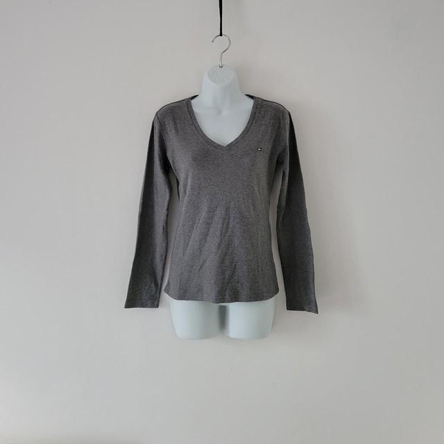 Tommy Hilfiger Women's Jumper - Grey - S on Productcaster.