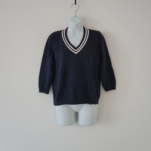 Ralph Lauren Women's Jumper - Navy - L on Productcaster.