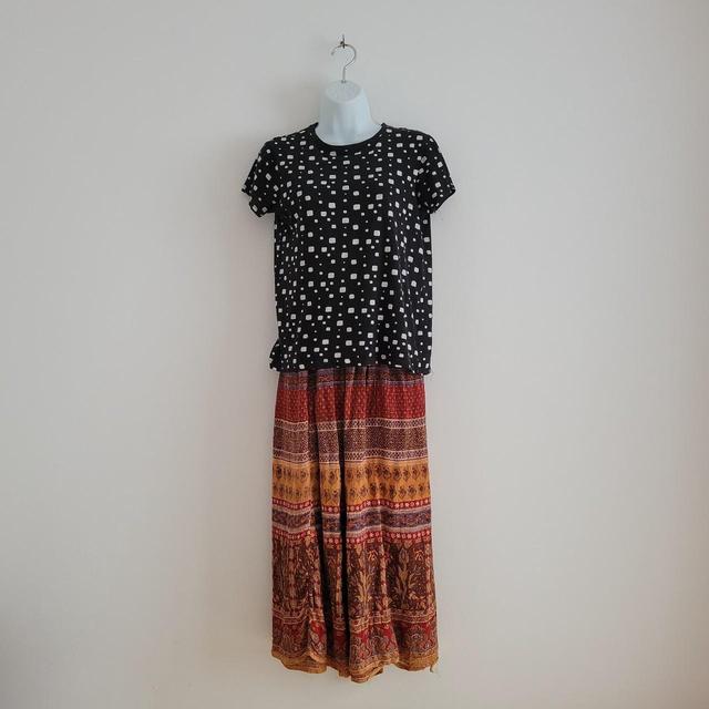 Vintage Women's Casual Skirt - Multi - XS on Productcaster.