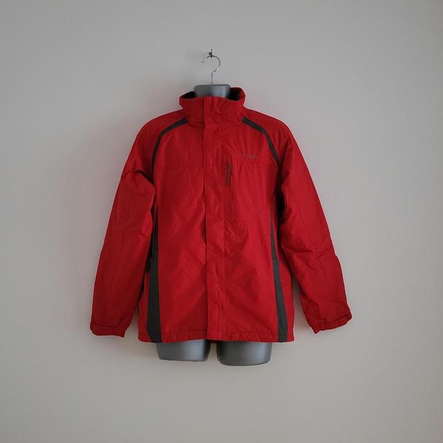 Columbia Sportswear Men's Bomber Jacket - Red - S on Productcaster.