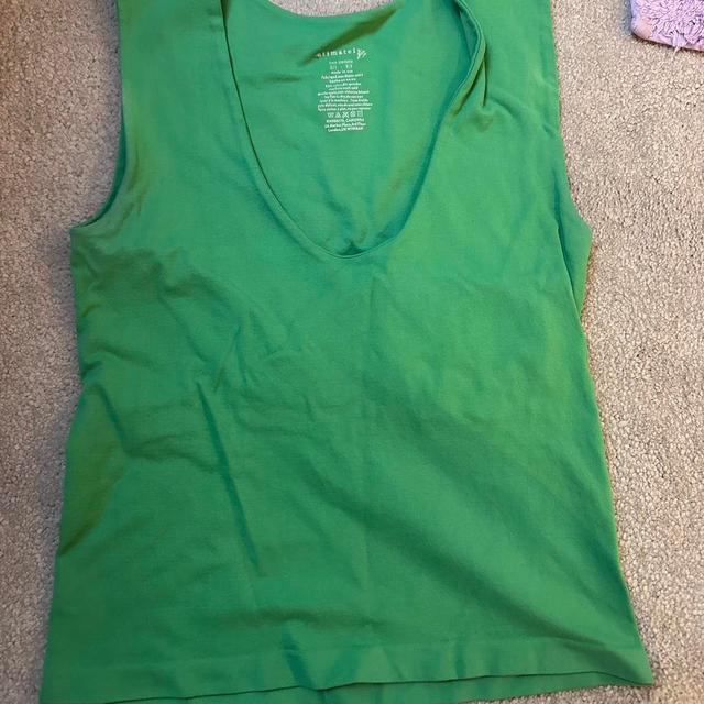 Free People Women's Vest - Green - XS on Productcaster.