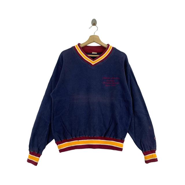 Champion Women's Sweatshirt - Navy - L on Productcaster.