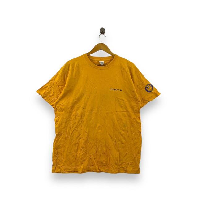 Men's T-shirt - Yellow - XL on Productcaster.