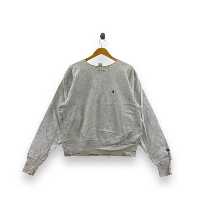 Champion Women's Sweatshirt - Grey - M on Productcaster.