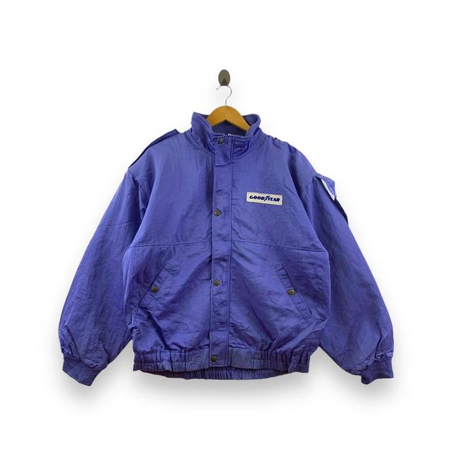 Men's Polyester Jacket - Purple - L on Productcaster.