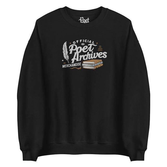 Designer Men's Sweatshirt - Black - S on Productcaster.