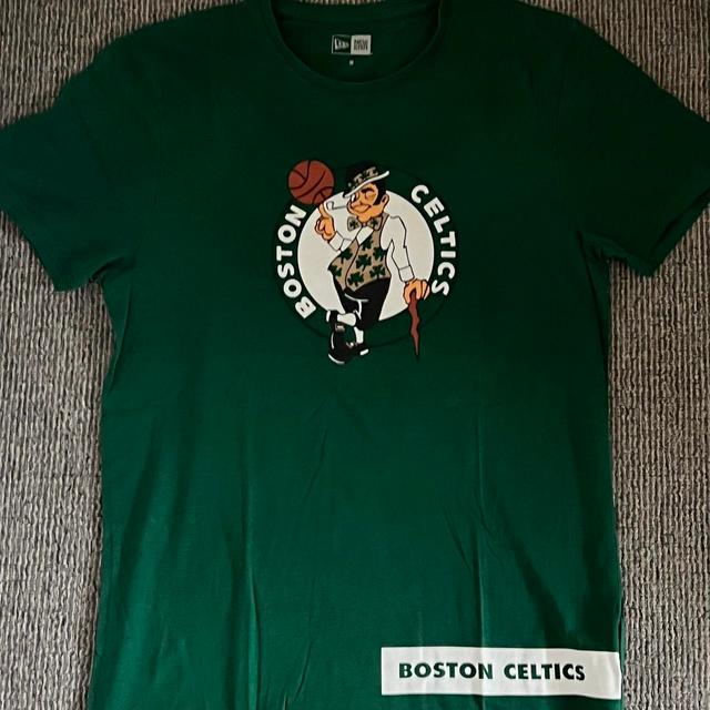 NBA Men's T-shirt - Green - M on Productcaster.