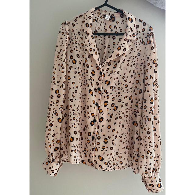 Topshop Women's Shirt - Pink/Orange - 8 on Productcaster.