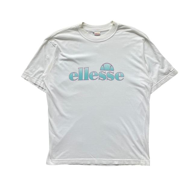 Ellesse Men's T-shirt - White - L on Productcaster.