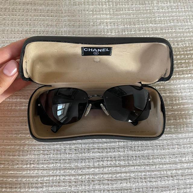 Chanel Women's Sunglasses - Black on Productcaster.