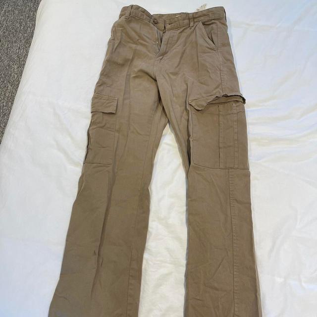 Bershka Women's Cargo Trousers - Tan/Brown - UK 10 on Productcaster.