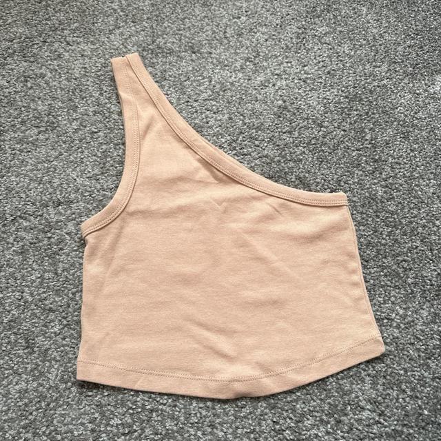 Zara Women's Crop top - Tan - S on Productcaster.