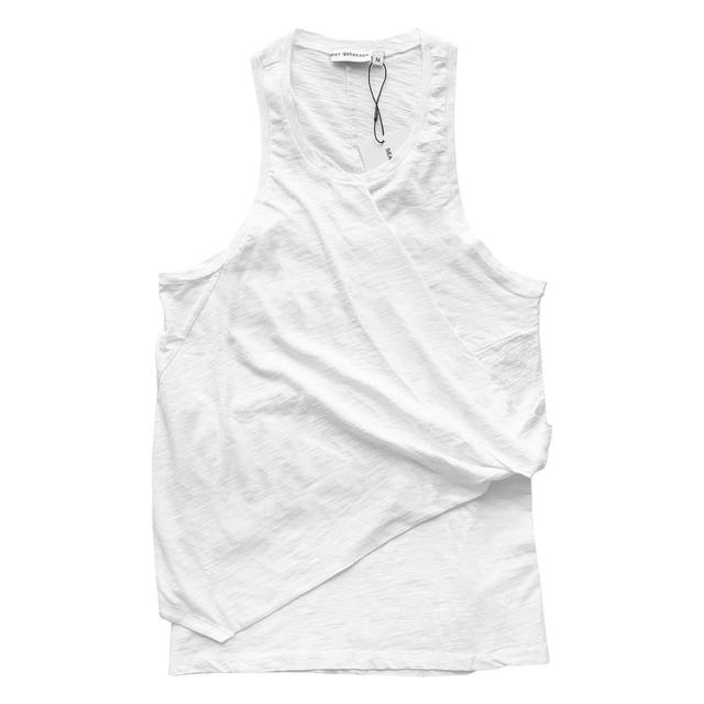 Men's Vest - White - M on Productcaster.