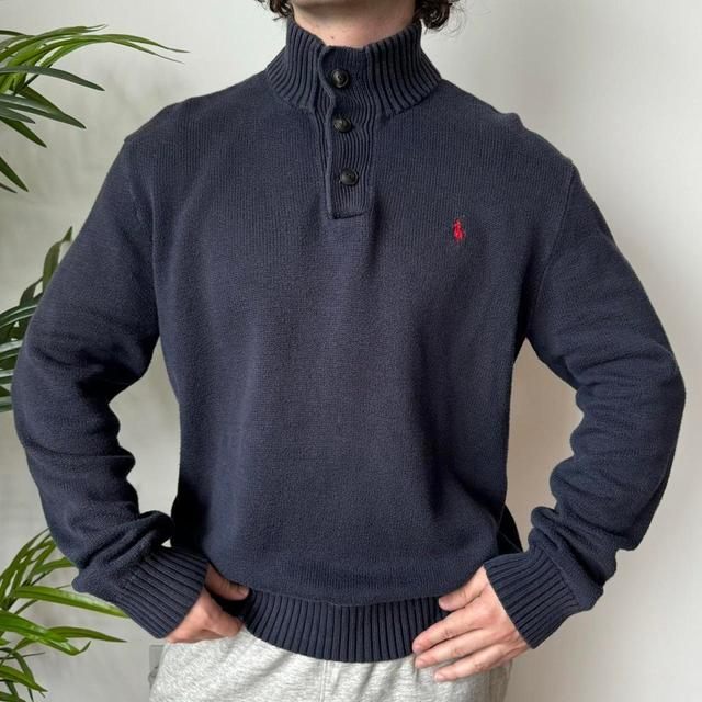 Ralph Lauren Men's Jumper - Navy - XL on Productcaster.