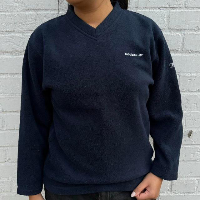 Reebok Women's Jumper - Navy - S on Productcaster.