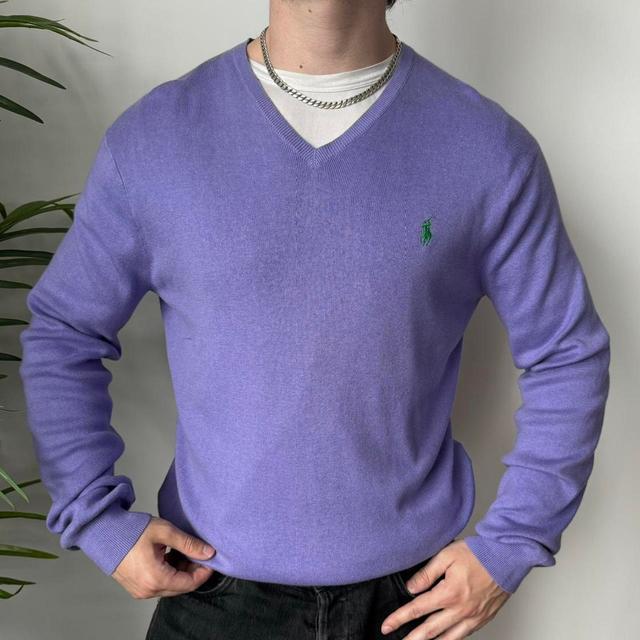 Polo Ralph Lauren Men's Jumper - Purple - M on Productcaster.