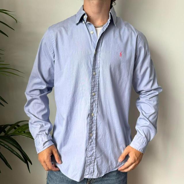 Polo Ralph Lauren Men's Shirt - Blue - L on Productcaster.