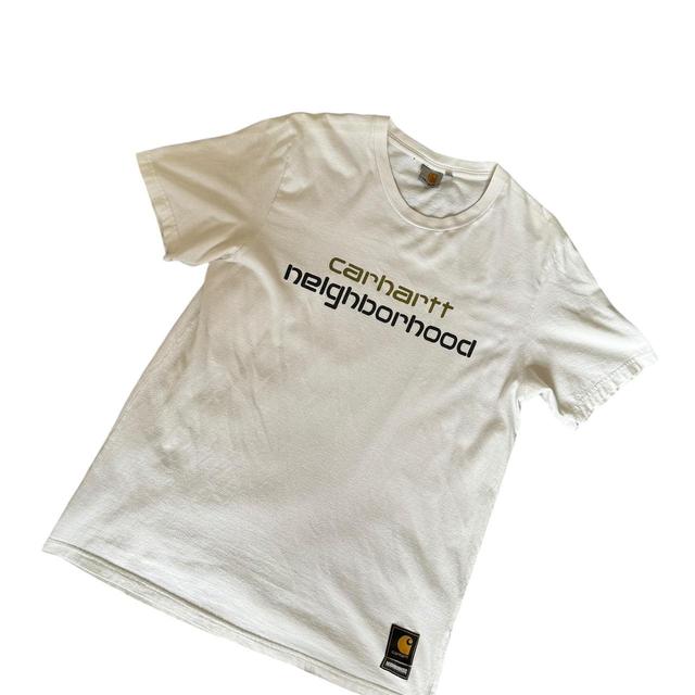 Carhartt WIP Men's T-shirt - White - M on Productcaster.