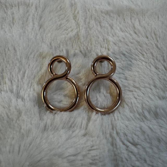 Women's Earrings - Gold on Productcaster.