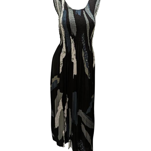 Vintage Women's Maxi Dress - Black - One size on Productcaster.