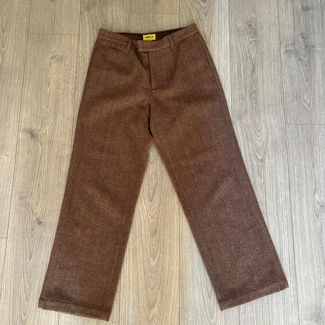 Golf Wang Women's Trousers - Brown - 30" on Productcaster.