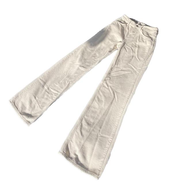 Topshop Women's Flare Jeans - White/Cream - UK 8 on Productcaster.