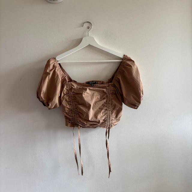 Missguided Women's Crop top - Brown - 10 on Productcaster.