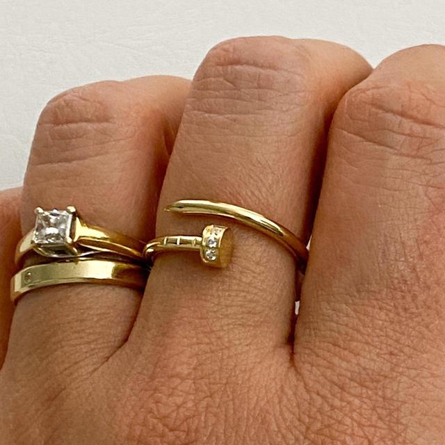 Handmade Women's Ring - Gold on Productcaster.