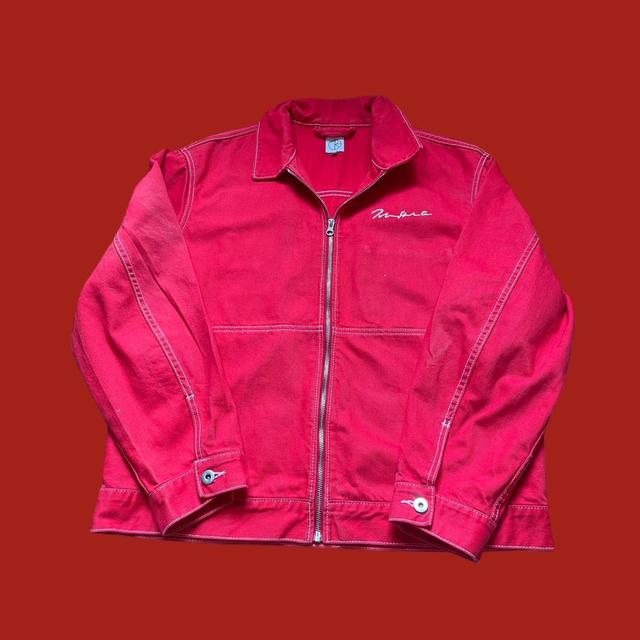 Polar Skate Co Men's Canvas Jacket - Red/Pink - L on Productcaster.