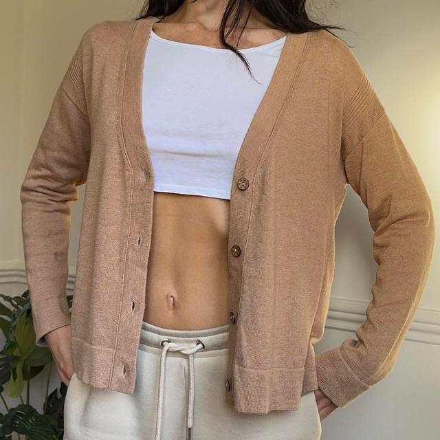 White Stuff Women's Cardigan - Tan - 8 on Productcaster.