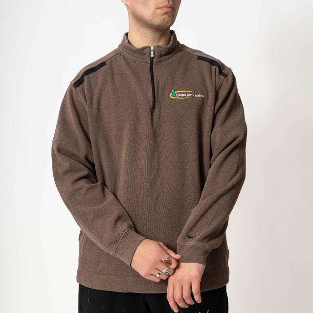 Nike Men's Sweatshirt - Brown - XL on Productcaster.