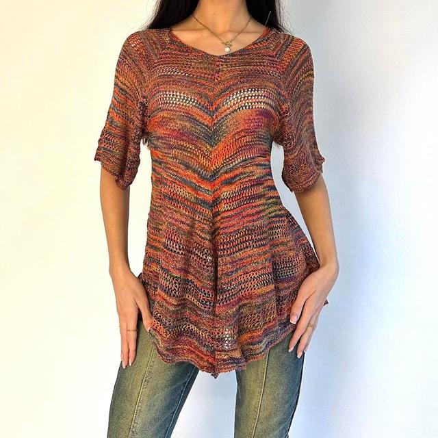 Faded Glory Women's Jumper - Multi/Orange - M on Productcaster.