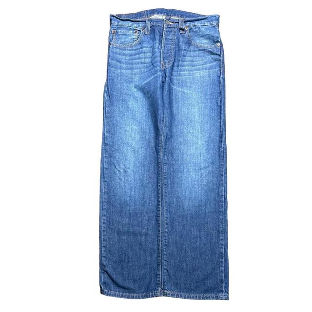 Levi's Men's Straight leg Jeans - Blue - 32" on Productcaster.