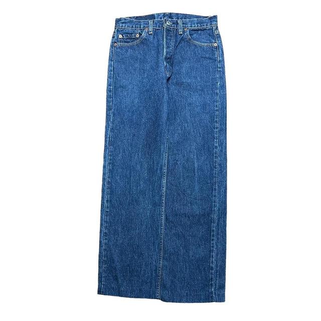 Levi's Men's Straight leg Jeans - Blue - 28" on Productcaster.