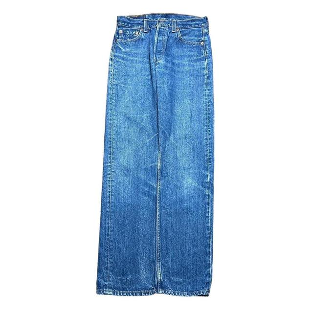 Levi's Men's Straight leg Jeans - Blue - 28" on Productcaster.