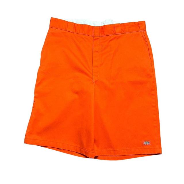 Dickies Men's Shorts - Orange - 40" on Productcaster.