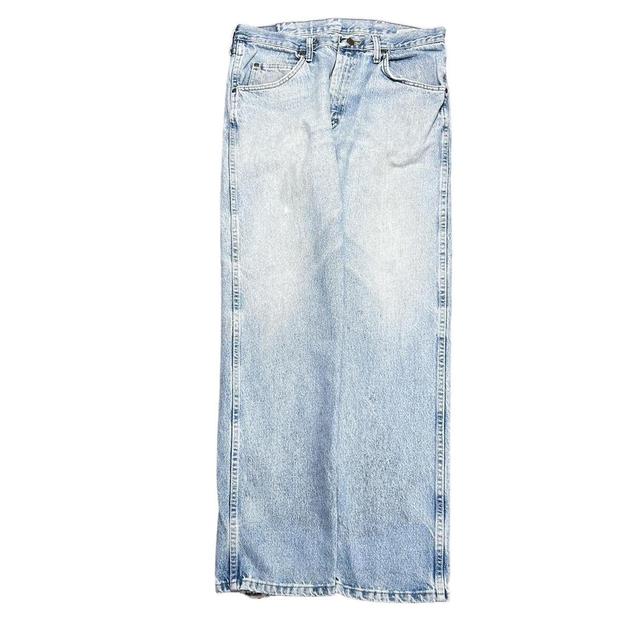 Wrangler Men's Straight leg Jeans - Blue - 34" on Productcaster.