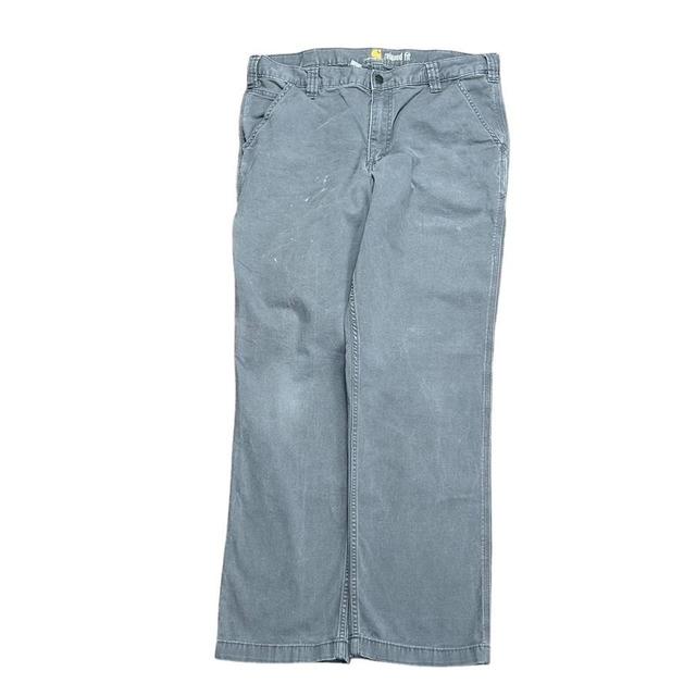 Carhartt Men's Jeans - Grey - 34" on Productcaster.