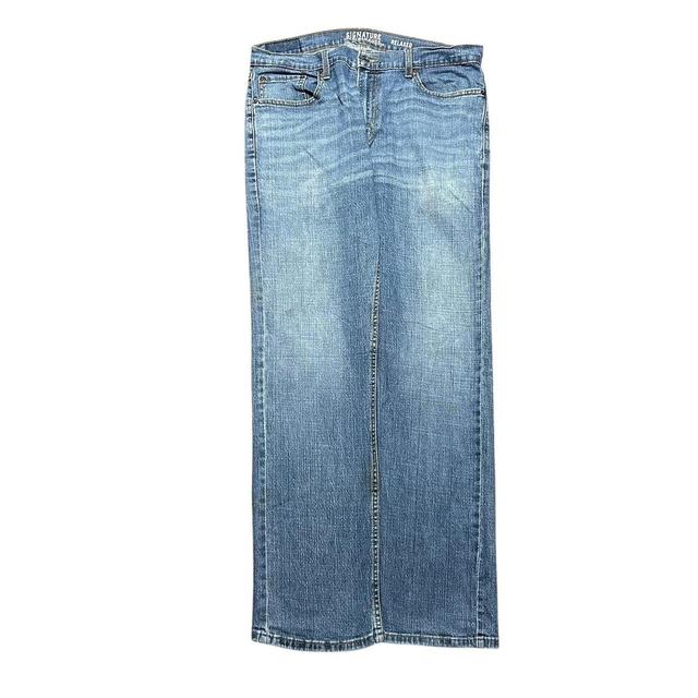 Levi's Men's Faded Jeans - Blue - 34" on Productcaster.