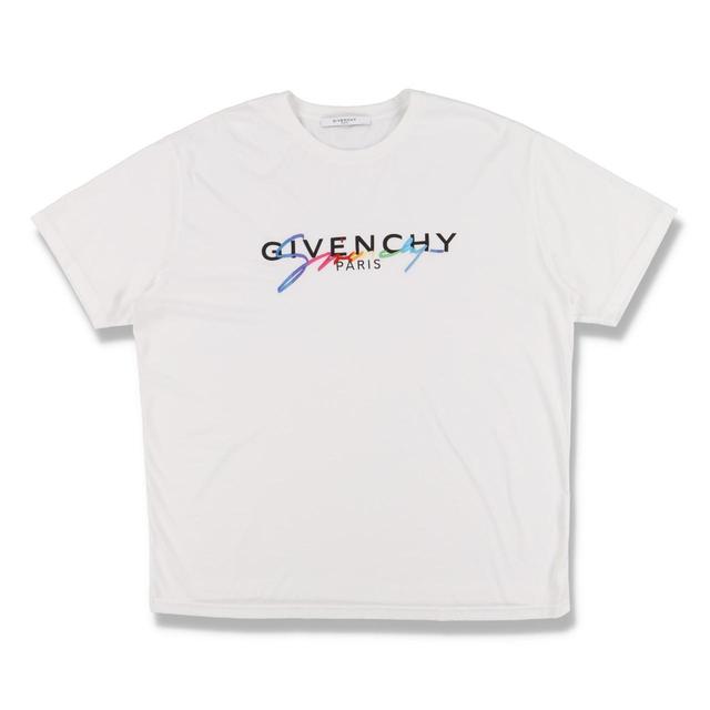 Givenchy Men's T-shirt - White - L on Productcaster.