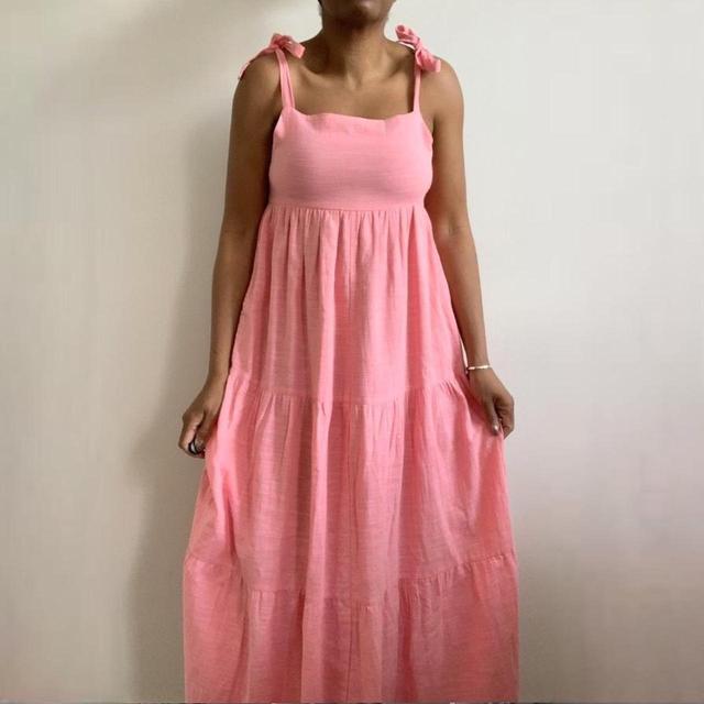 Zara Women's A-line Dress - Pink - S on Productcaster.