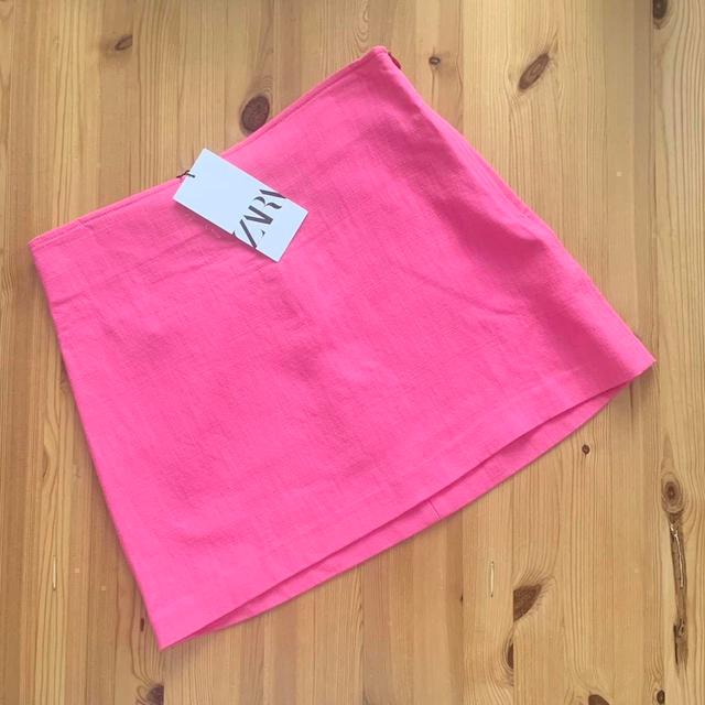 Zara Women's Mini Skirt - Pink - S on Productcaster.